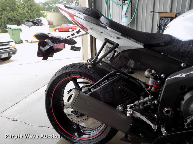 image for item DB9212 2012 Yamaha YZF-R6 Raven motorcycle