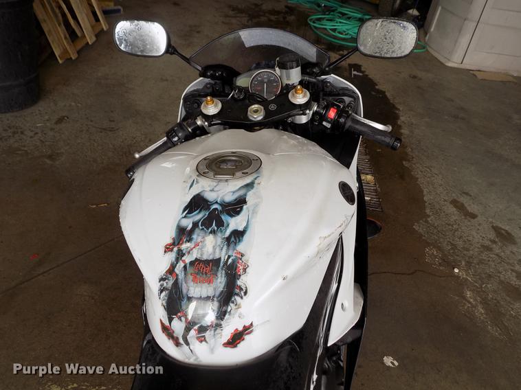 image for item DB9212 2012 Yamaha YZF-R6 Raven motorcycle