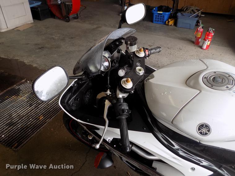 image for item DB9212 2012 Yamaha YZF-R6 Raven motorcycle