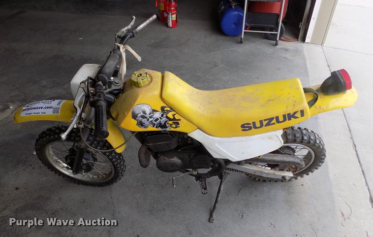 image for item DB9213 1996 Suzuki DS80T dirt bike