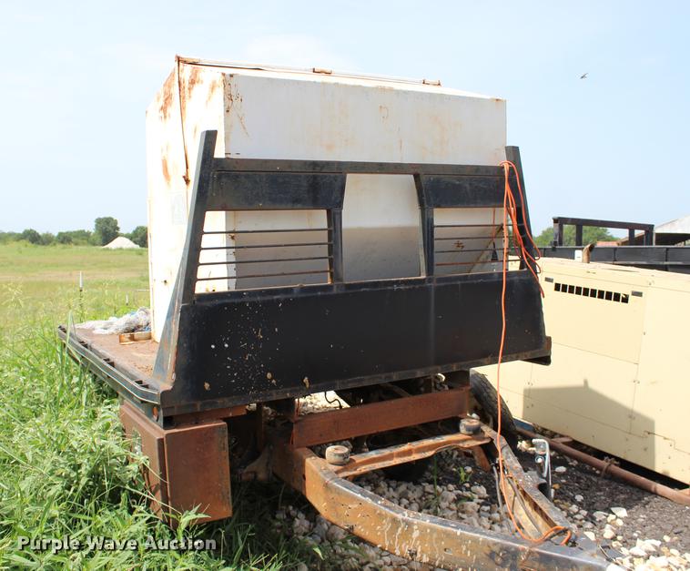 image for item BE9328 Shop built feed box trailer