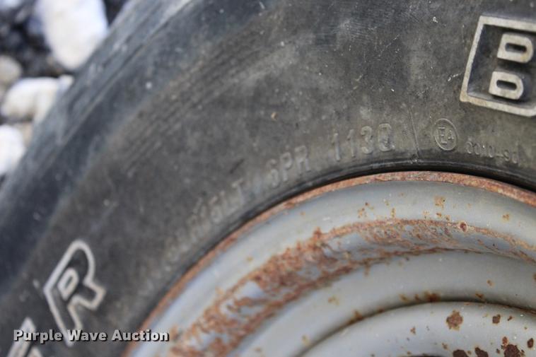 image for item BE9328 Shop built feed box trailer