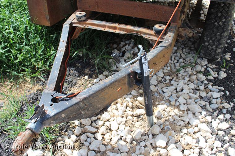 image for item BE9328 Shop built feed box trailer