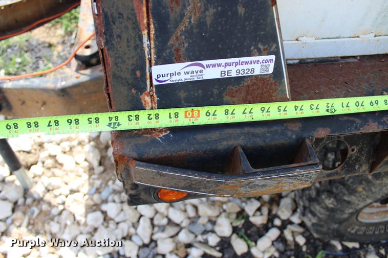 image for item BE9328 Shop built feed box trailer