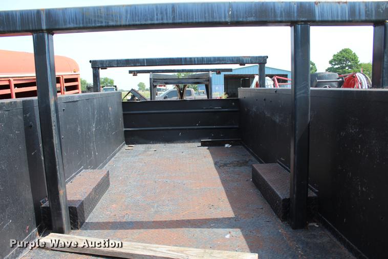 image for item BE9329 Shop built service bed trailer