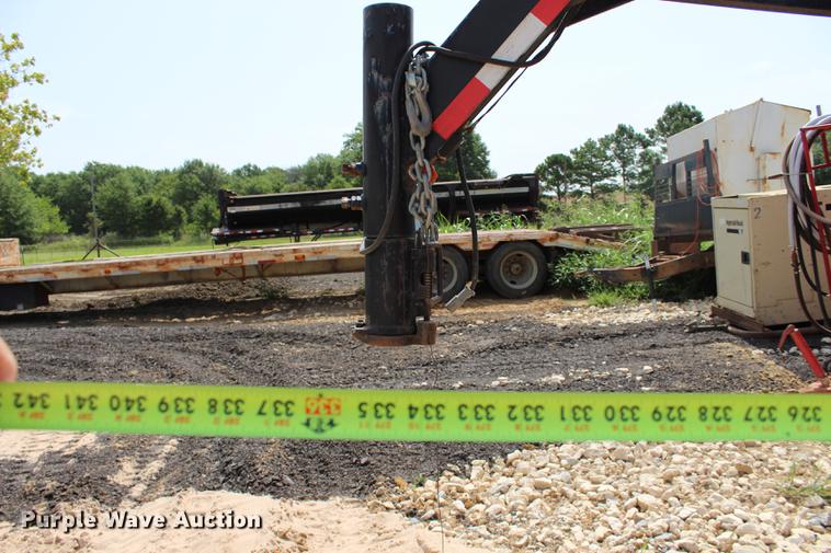 image for item BE9329 Shop built service bed trailer