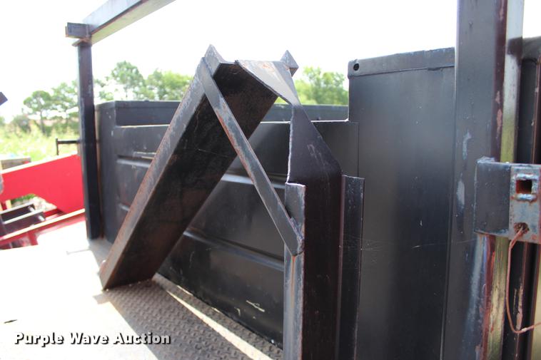 image for item BE9329 Shop built service bed trailer