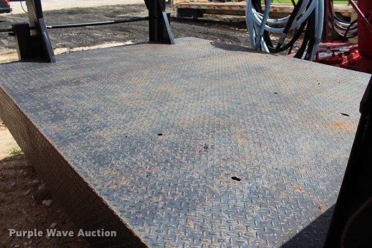 image for item BE9329 Shop built service bed trailer