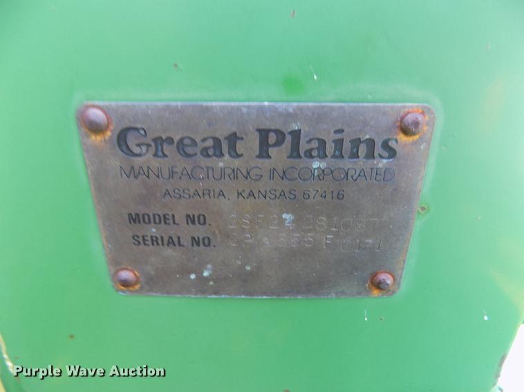 image for item DB9226 Great Plains Solid Stand 24 split row grain drill