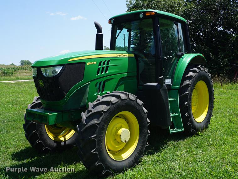 image for item DD7824 2013 John Deere 6140M MFWD tractor