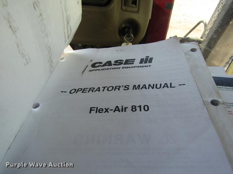 image for item DD8866 2009 Case IH FLX4520 applicator with Flex Air 810