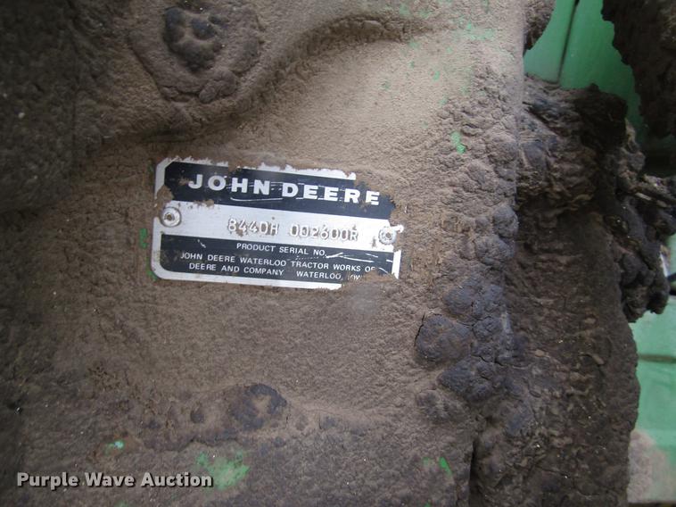 image for item DD8897 1980 John Deere 8440 4WD tractor