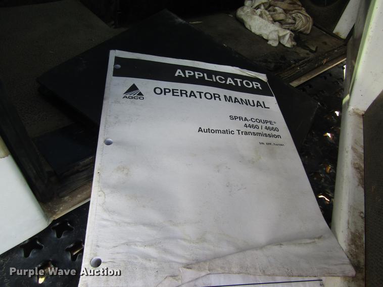 image for item DD8902 2009 SpraCoupe 4660 sprayer