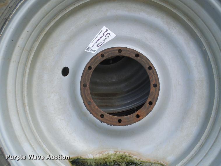 image for item DE5099 (3) Goodyear 380/90R46 tires and wheels