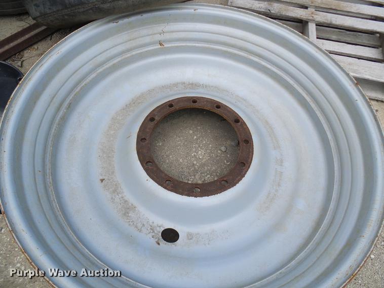 image for item DE5099 (3) Goodyear 380/90R46 tires and wheels