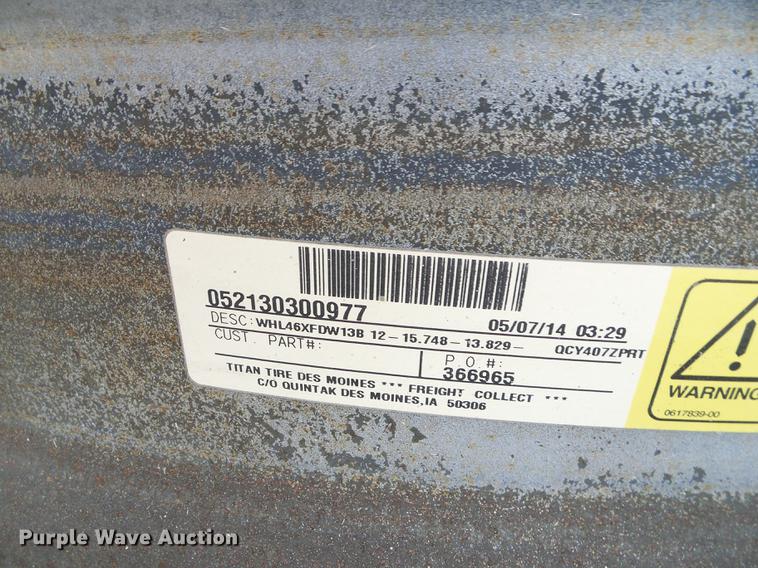 image for item DE5099 (3) Goodyear 380/90R46 tires and wheels