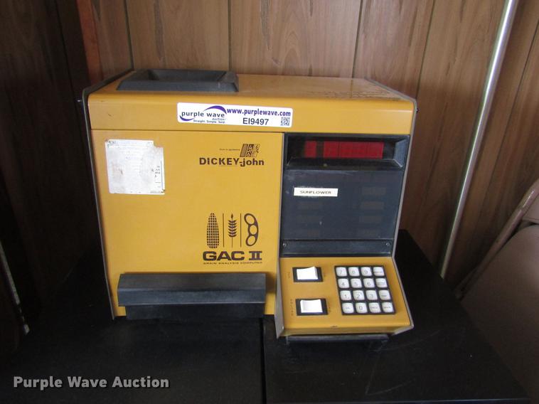 image for item EI9497 Dickey-John GACII grain analysis computer moisture tester