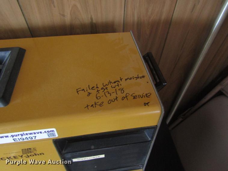 image for item EI9497 Dickey-John GACII grain analysis computer moisture tester