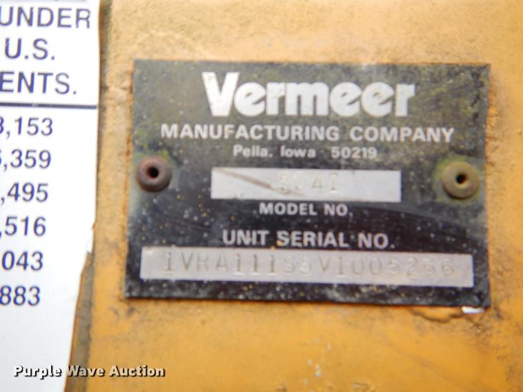 image for item EK9665 1997 Vermeer 504 Super I round baler