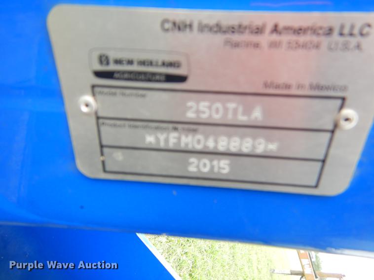 image for item EK9675 2015 New Holland 250TLA loader