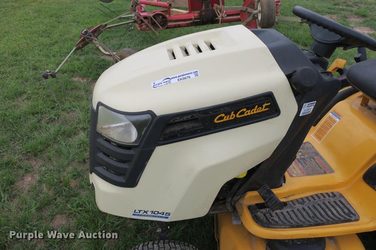 image for item EK9676 Cub Cadet LTX 1045 lawn mower