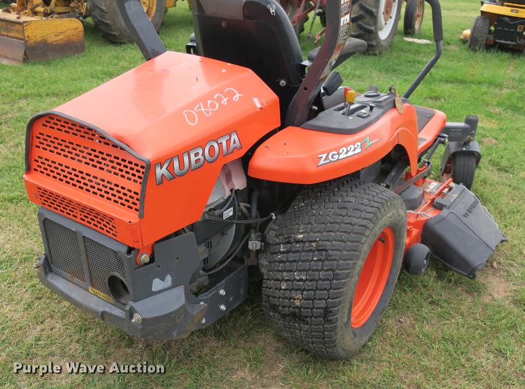 image for item EK9677 Kubota ZG222 ZTR lawn mower