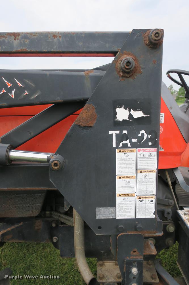 image for item EK9680 2002 Kubota M9000 MFWD Low Profile tractor