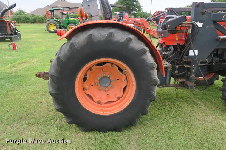 image for item EK9680 2002 Kubota M9000 MFWD Low Profile tractor