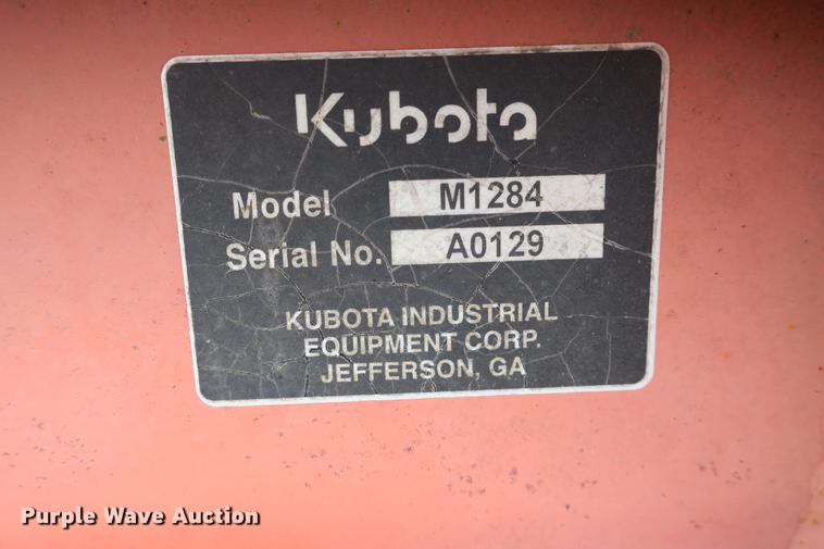 image for item EK9681 2004 Kubota M8200 MFWD tractor