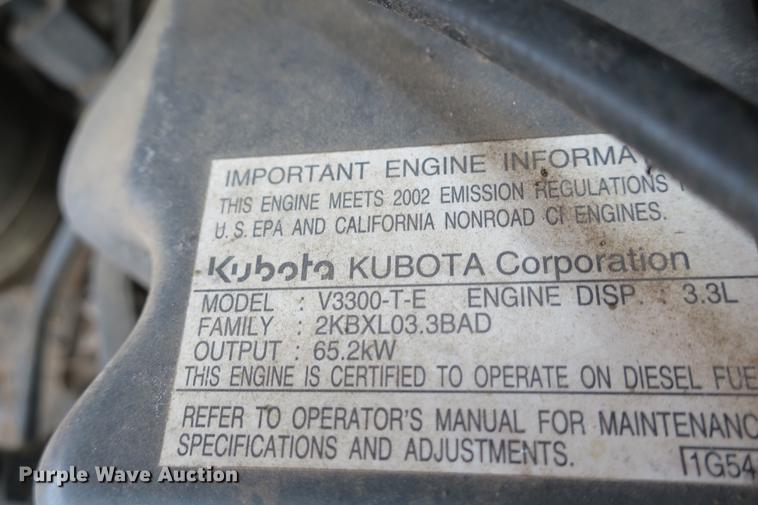 image for item EK9681 2004 Kubota M8200 MFWD tractor