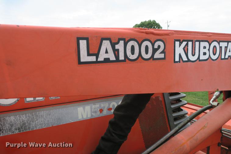 image for item EK9682 2003 Kubota M5700 MFWD tractor