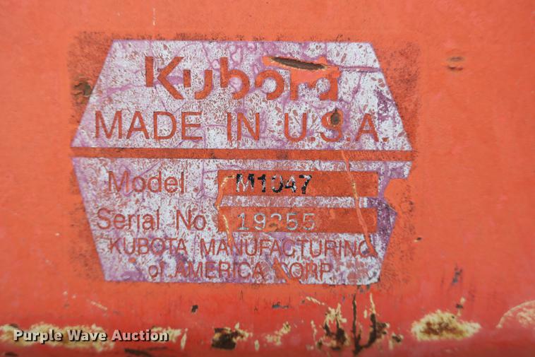 image for item EK9682 2003 Kubota M5700 MFWD tractor