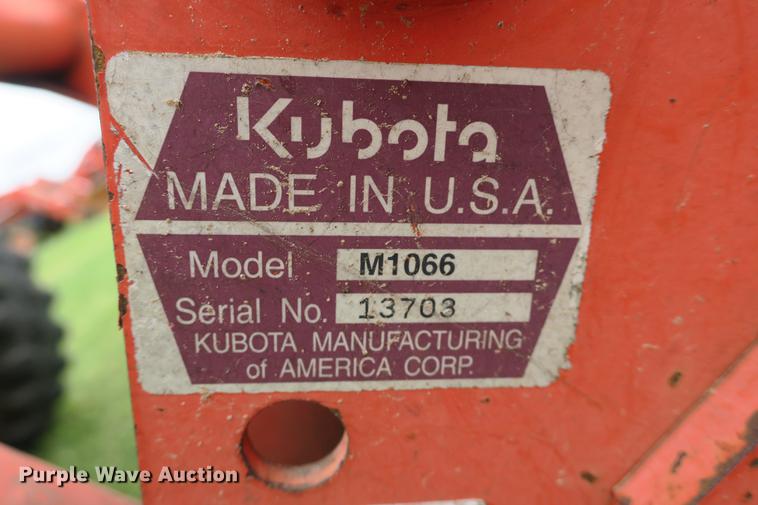 image for item EK9682 2003 Kubota M5700 MFWD tractor
