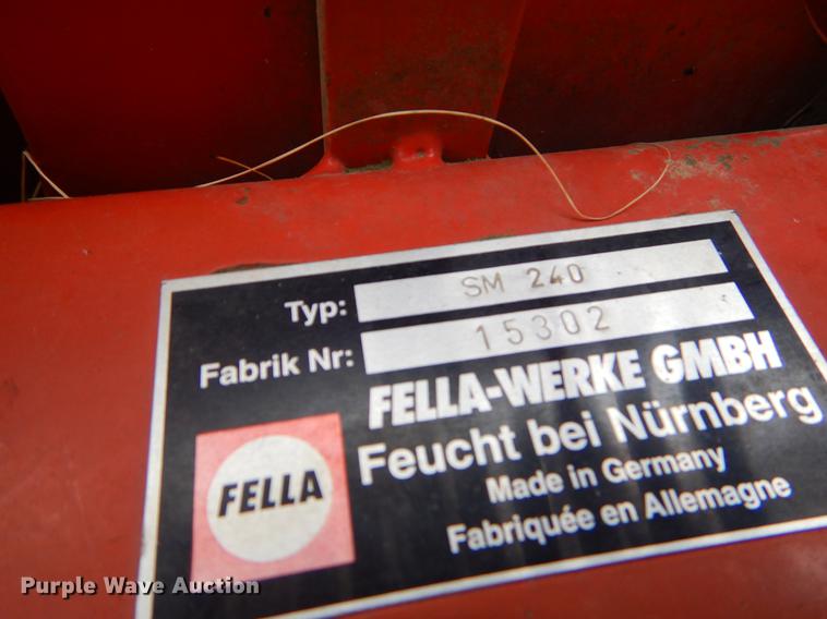 image for item EK9684 Fella-Werke GMBH SM240 disc mower
