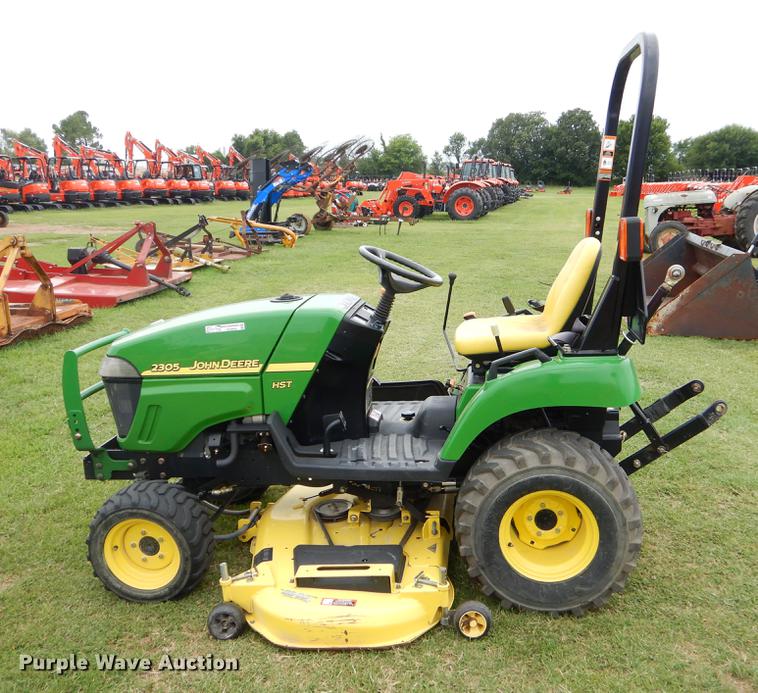 image for item EK9695 2007 John Deere 2305 MFWD tractor