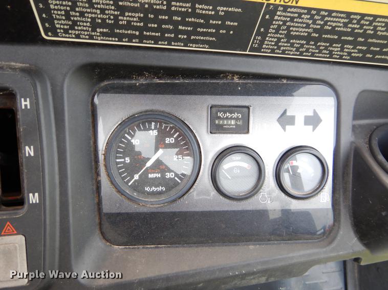 image for item EK9697 2006 Kubota RTV-900 utility vehicle