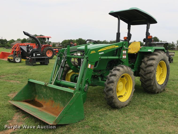 image for item EK9698 2012 John Deere 5055E MFWD tractor