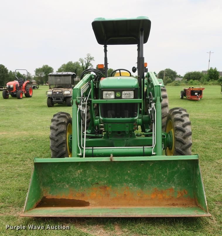 image for item EK9698 2012 John Deere 5055E MFWD tractor