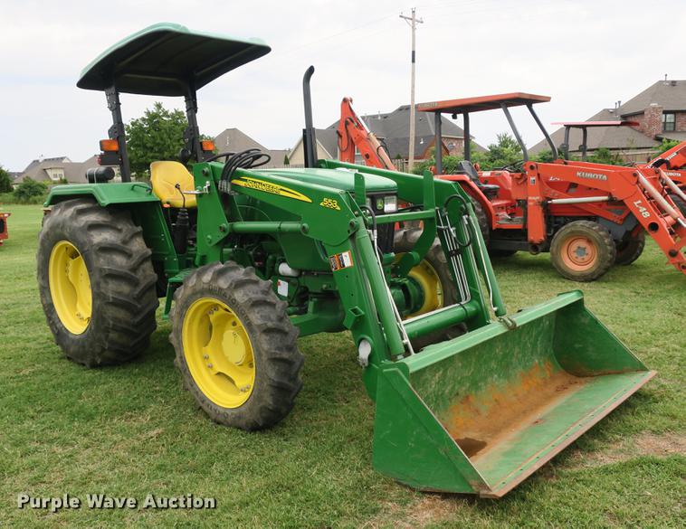 image for item EK9698 2012 John Deere 5055E MFWD tractor