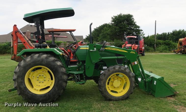 image for item EK9698 2012 John Deere 5055E MFWD tractor