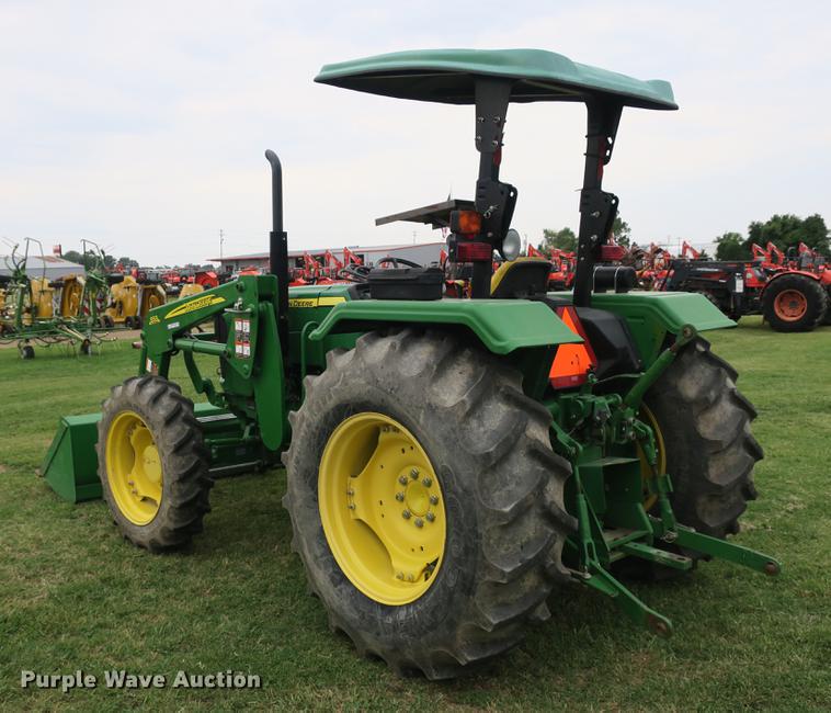 image for item EK9698 2012 John Deere 5055E MFWD tractor