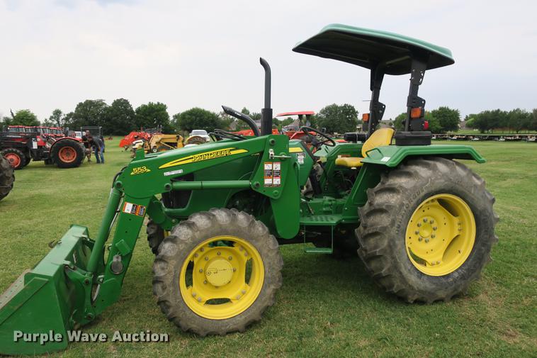 image for item EK9698 2012 John Deere 5055E MFWD tractor