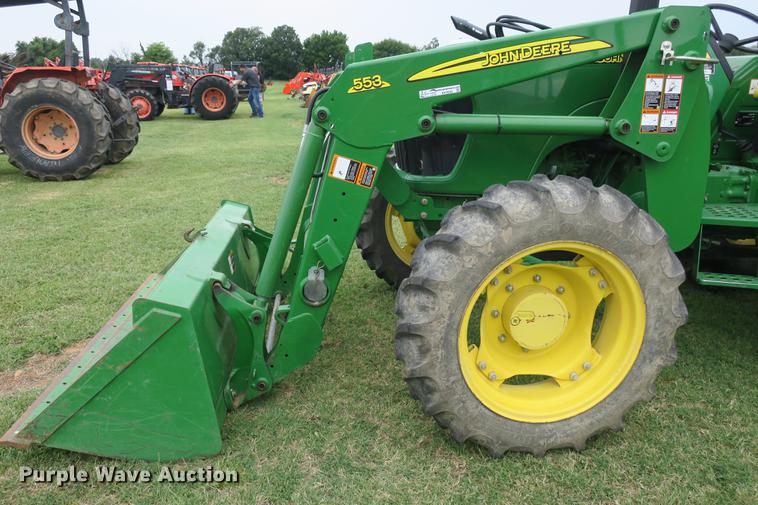 image for item EK9698 2012 John Deere 5055E MFWD tractor