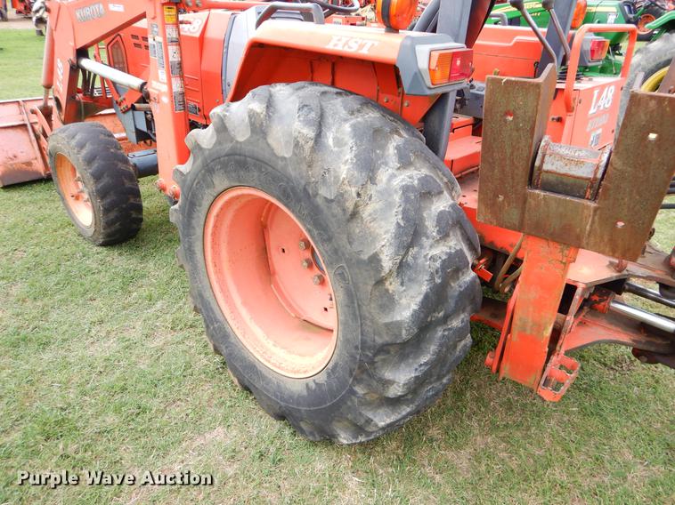 image for item EK9700 2005 Kubota L48 backhoe