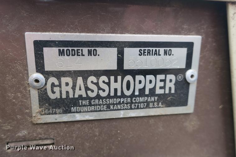 image for item EK9701 Grasshopper 614 ZTR lawn mower