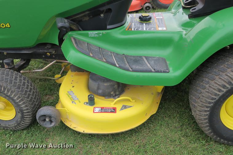 image for item EK9702 2008 John Deere X304 lawn mower