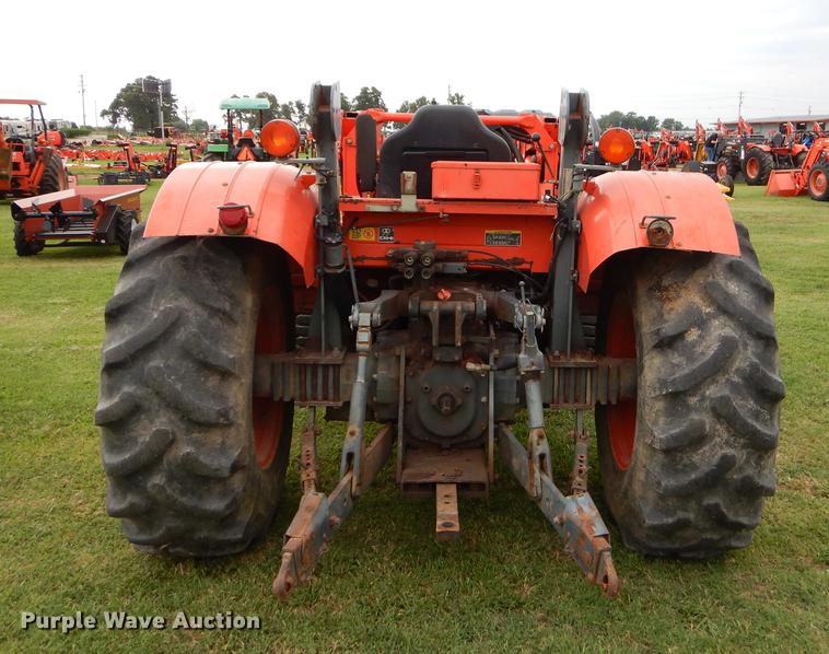 image for item EK9708 2002 Kubota M9000 MFWD Low Profile tractor