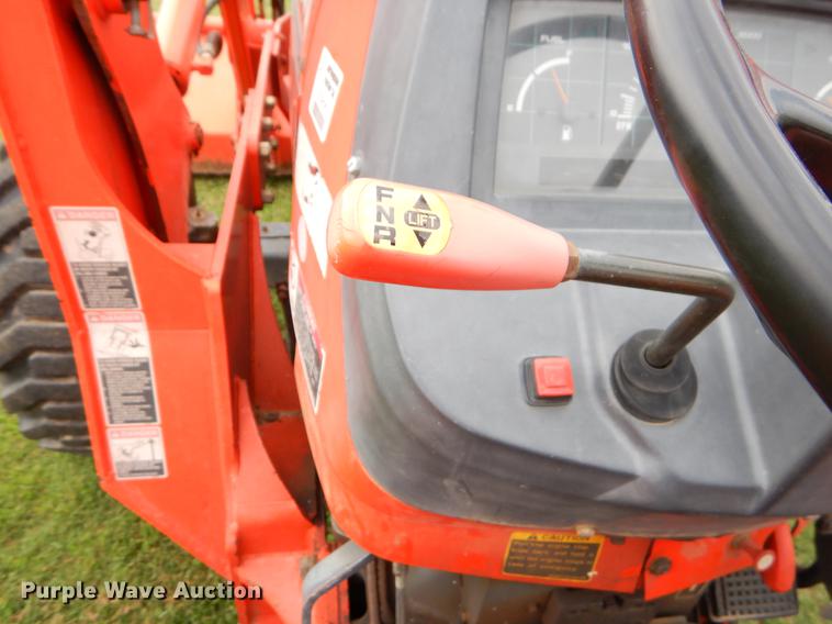 image for item EK9708 2002 Kubota M9000 MFWD Low Profile tractor