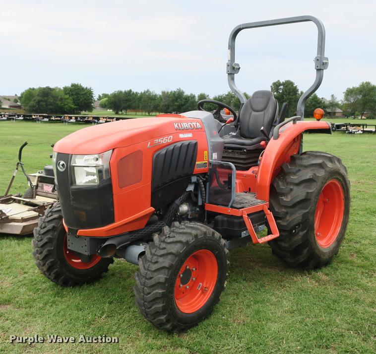 image for item EK9715 2014 Kubota L3560 MFWD tractor