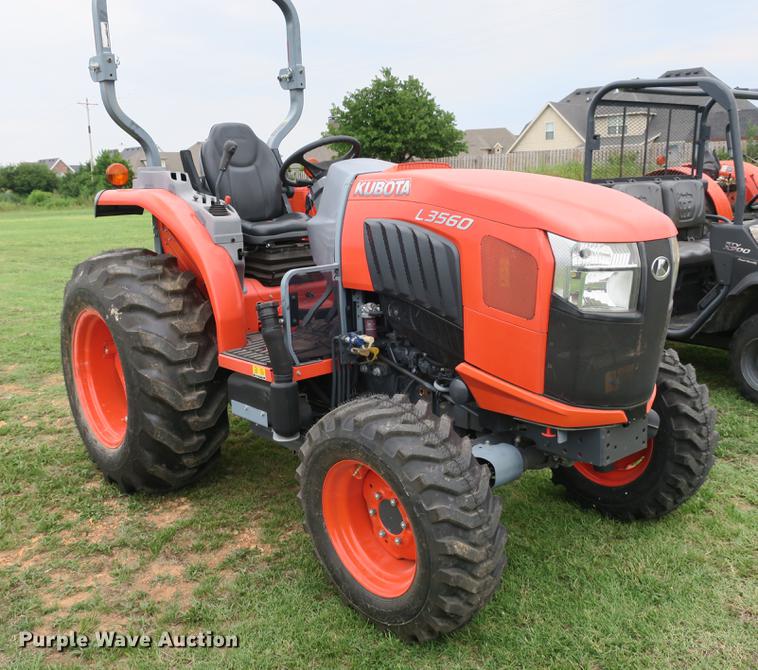 image for item EK9715 2014 Kubota L3560 MFWD tractor
